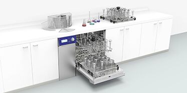 實驗室洗瓶機可根據需要人性化功能調節(jié) 簡單使